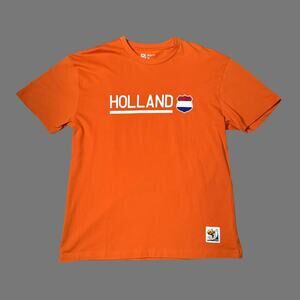 Holland South Africa 2010 FIFA World Cup Orange Tee XL NWT